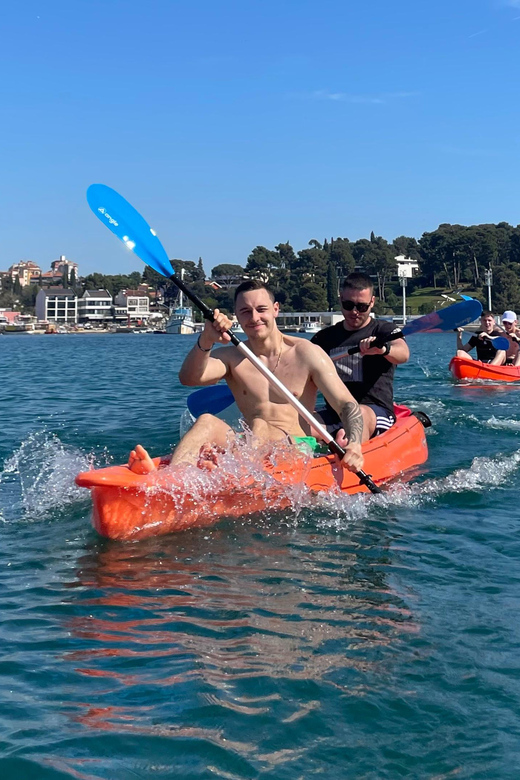Rovinj: BUBA-KAYAK TOURS, snorkeling, cliff jupming&drinks - Why this Rovinj kayak tour works so well