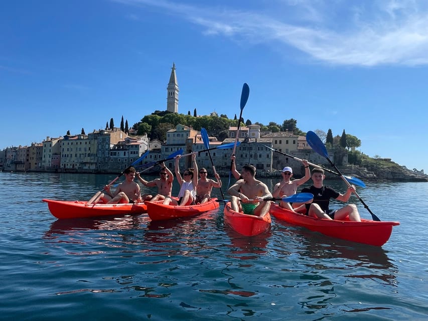 Rovinj: BUBA-KAYAK TOURS, snorkeling, cliff jupming&drinks - Cliff jumping from 1 to 10 meters