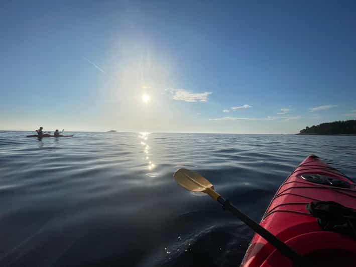 Rovinj: BUBA SUNSET KAYAK, snorkeling&driknks incuded - Starting beside Porton Biondi beach bar