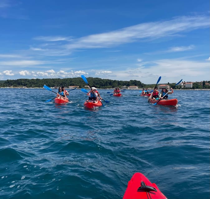 Rovinj: BUBA SUNSET KAYAK, snorkeling&driknks incuded - Sunset on the return paddle