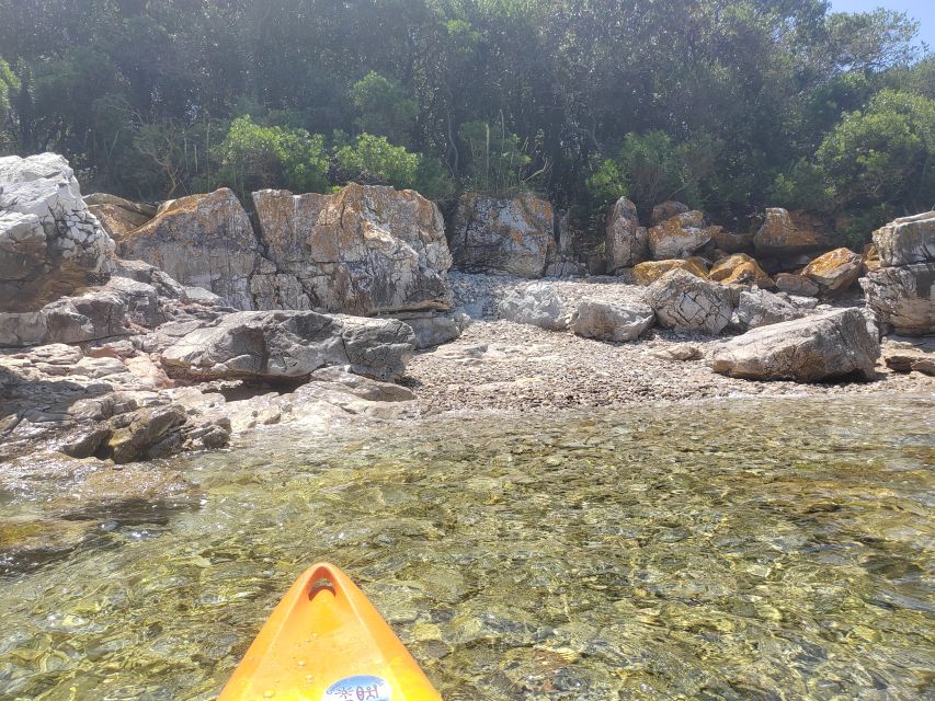 Rovinj: Golden Cape Desert Islands Kayak & Snorkeling Tour - Four hours on the Rovinj Archipelago