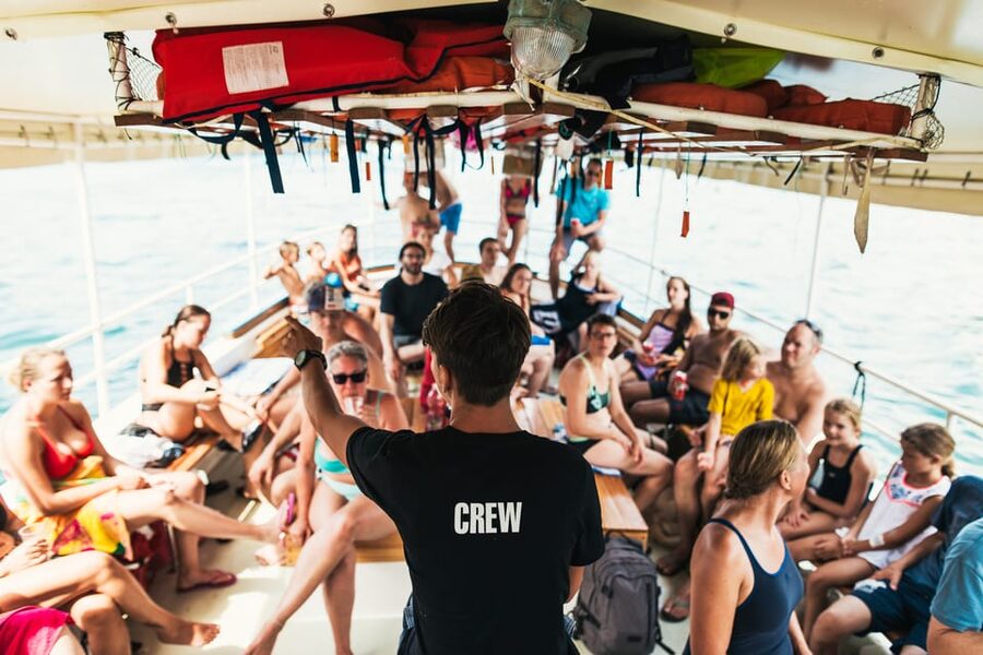 Rovinj half-day cruise: swim stops, drinks & brunch included - Two swim stops around the Rovinj islands