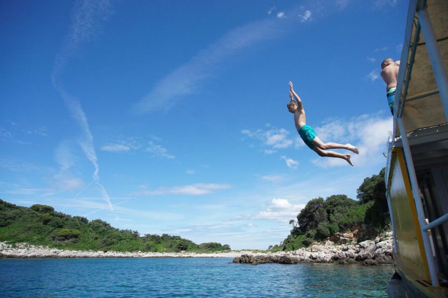 Rovinj Islands Boat Tour with Swimming - Sv. Ivan gives you the most freedom