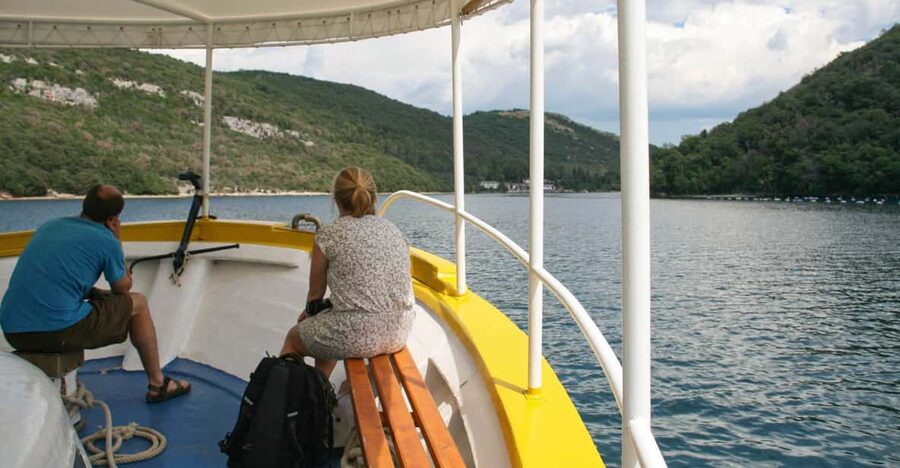 Rovinj: Lim Fjord and Pirate Cave Boat Tour - Following the Rovinj coast toward Lim Fjord