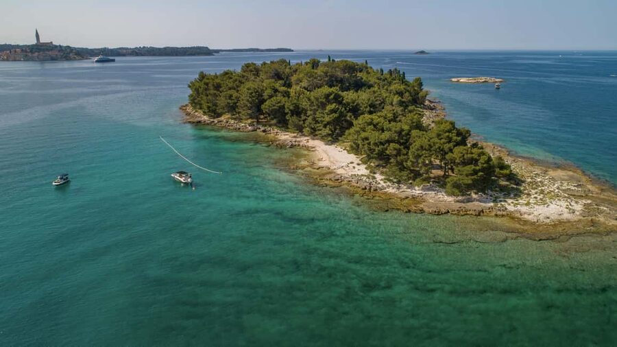 Rovinj: Luxury Island Hopping with Swimming & Snorkeling - From Golden Cape to Sveti Andrija