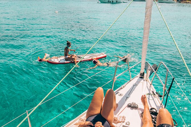 Sail and escape to Pakleni islands | Half day sailing on a modern 36ft yacht - Swimming, snorkeling, and SUP time
