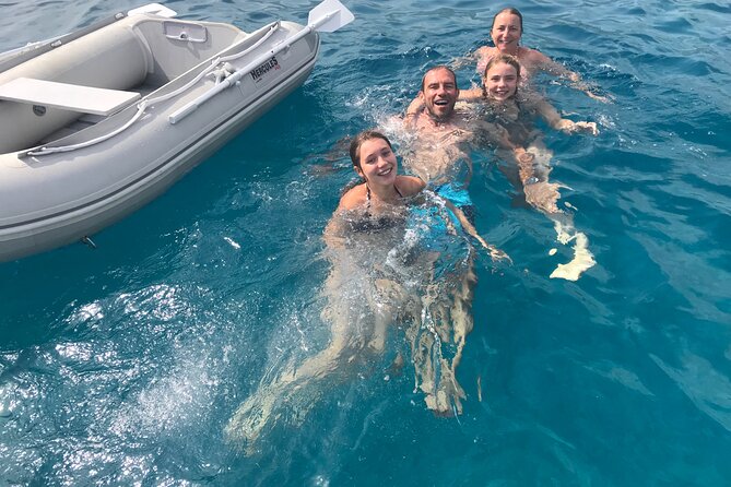 Sailing Korcula: Learn to Sail and Relax on the Water - Swimming in clear water with masks on board