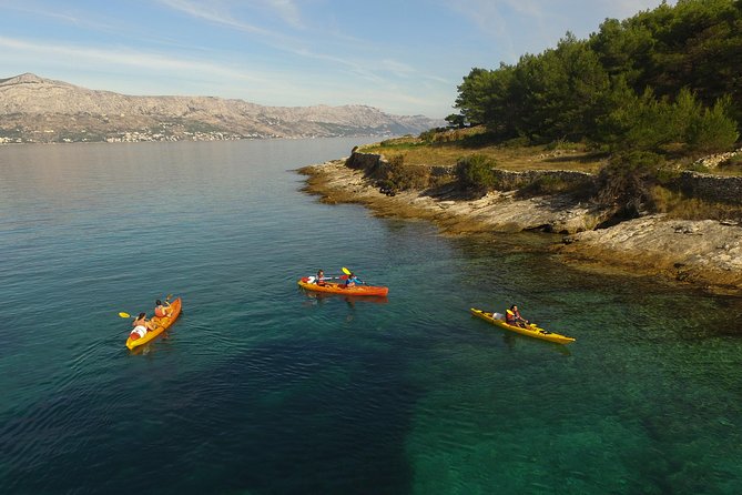 Sea kayaking Postira - Lovrečina (St.Lovre, archaeological site) - The Kayak Lesson Comes Before the Coast