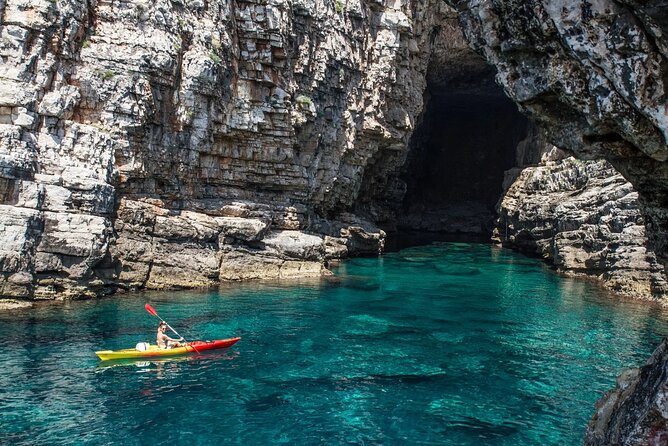 Sea Kayaking Safari Dubrovnik - The Five-Kilometer Paddle to Betina Cave Beach