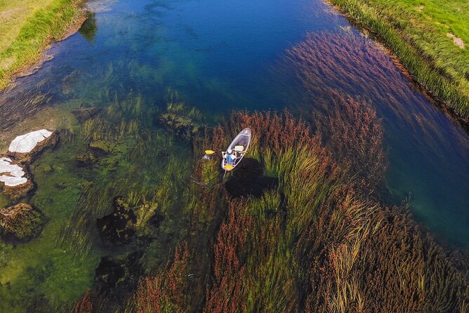 See through kayaks on Gacka river - Wildlife, quiet water, and the lack of shade