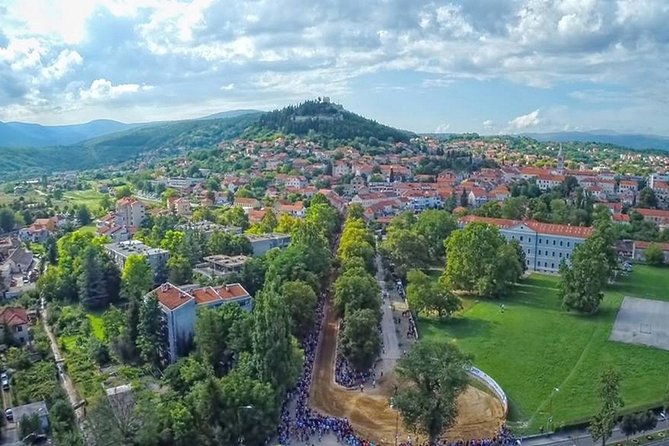 Sinj: Panoramic Flight over Peruca Lake and Dinara mountain - The pilot interaction and family appeal