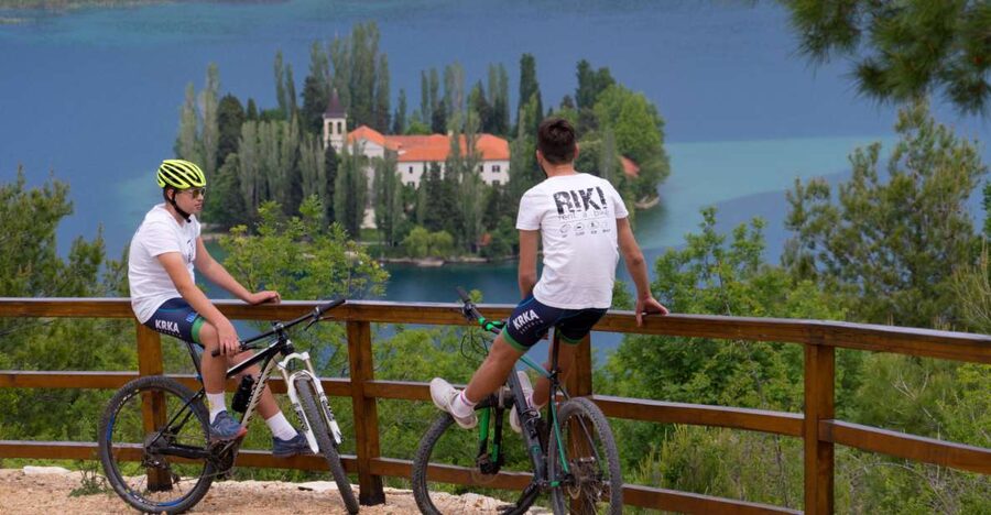 Skradin: Krka National Park E-Bike Adventure & Viewing Point - How the 25 to 35 kilometer route works