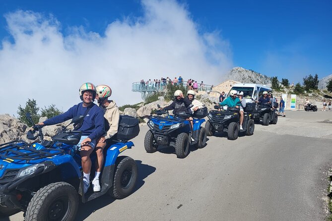 Skywalk Biokovo ATV Quad Tour - The first Biokovo pause and its wide coastal views
