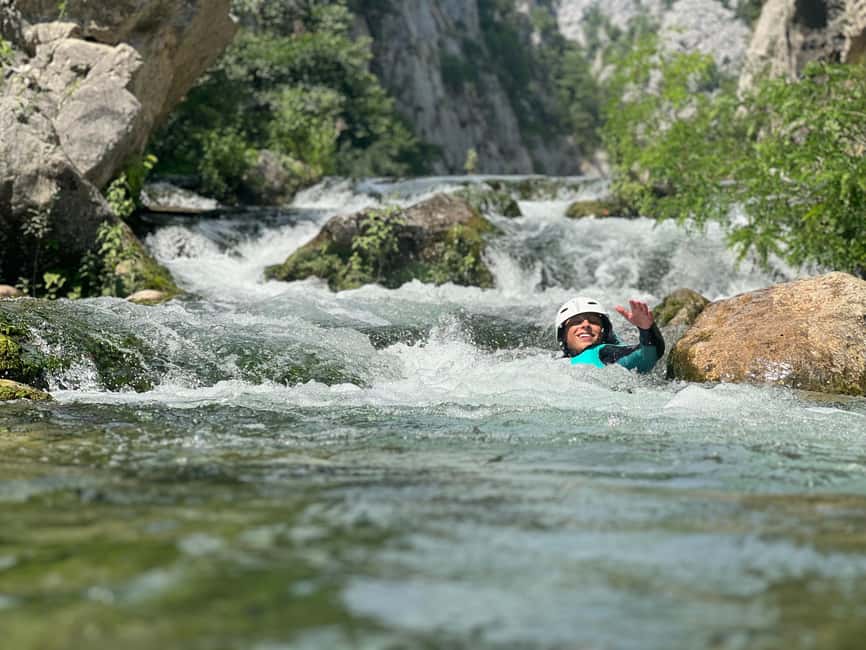 Small Group Canyoning with proffesional guide - Key points at a glance