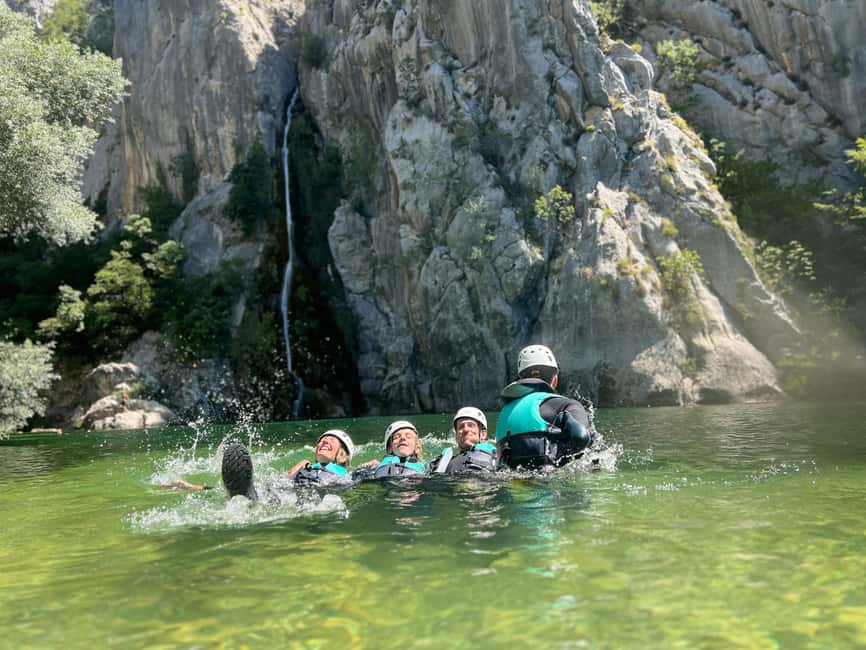 Small Group Canyoning with proffesional guide - The ten-minute walk into the Cetina gorge