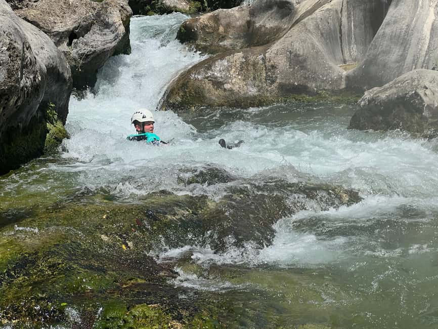 Small Group Canyoning with proffesional guide - What the small group changes