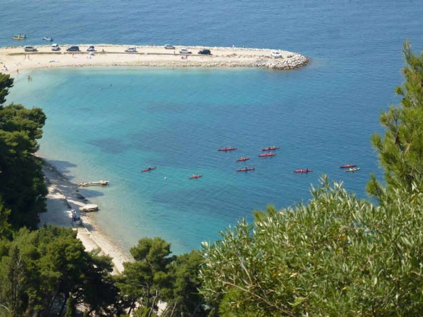 Split 4-Hour Guided Sea Kayak Tour - The beach break for swimming and snorkelling