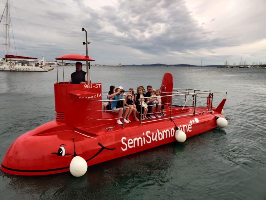 Split: 45-minute Semi-Submersible Submarine Trip - Meeting the Marijeta on Split’s Riva