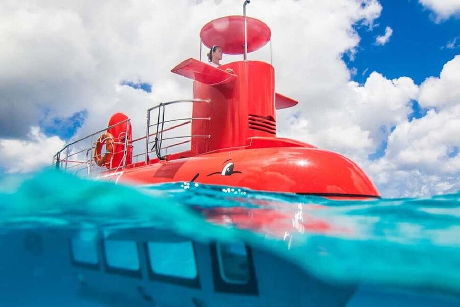 Split: 45-minute Semi-Submersible Submarine Trip - The upper deck and Split’s waterfront views