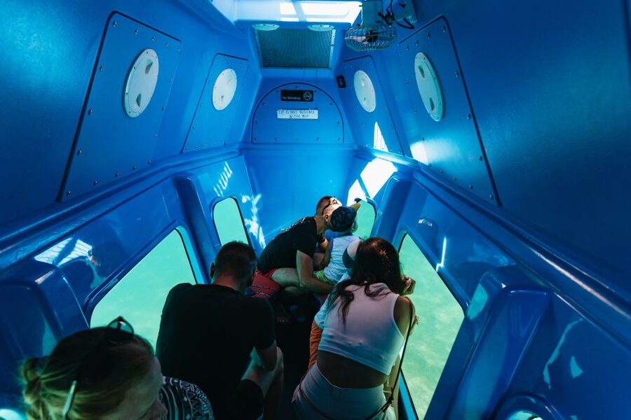 Split: 45-minute Semi-Submersible Submarine Trip - How much value do you get for $20?