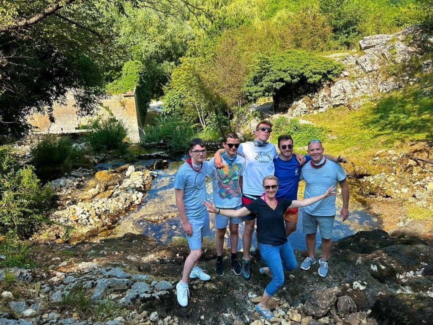 Split: ATV Quad Tour with waterfall swim - Ovrlja waterfalls and the power of moving water