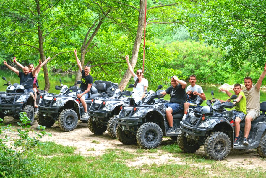Split: ATV Quad Tour with Waterfall Swimming with Picnic - A calm start with a proper safety briefing