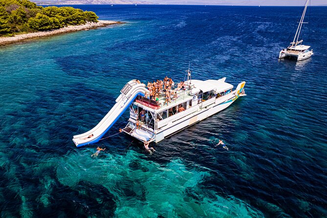 Split: Blue Lagoon, 3 Island Boat Tour & Mediterranean Lunch - Šolta and the changing meaning of three islands