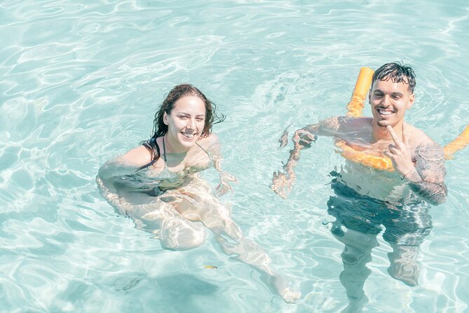 Split: Blue Lagoon & 3 Island Cruise with Wine & Snorkeling - Labadusa Beach: the more relaxed water stop