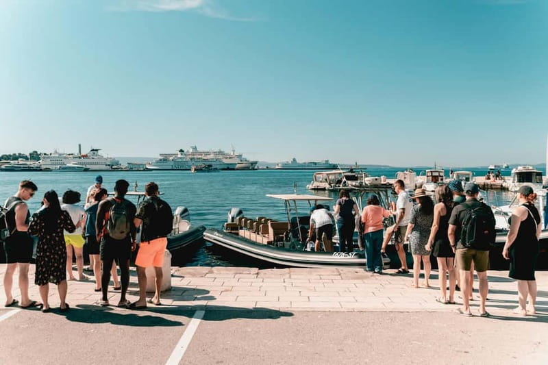 Split: Blue Lagoon & 3 Islands Speedboat Tour - Leaving Split by speedboat