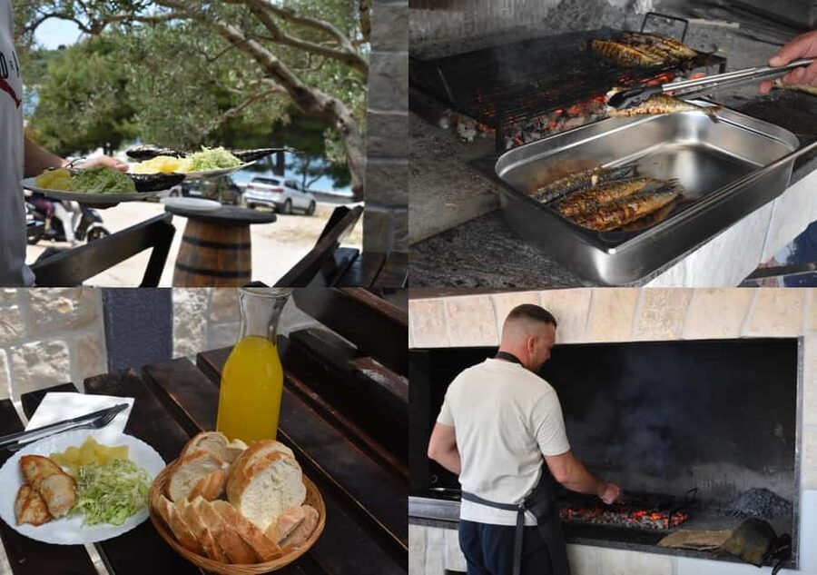 Split: Blue Lagoon, 3Islands, Boat Trip, Mediterranean lunch - Čiovo: beach time and a proper Dalmatian lunch