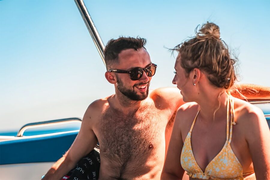 Split: Blue Lagoon and 3 Islands Speedboat Tour - Trogir, a compact UNESCO town