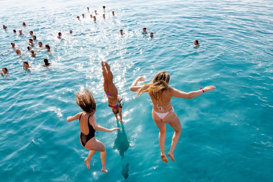 Split: Blue Lagoon Boat Party with DJs, Shots & After Party - Why this Split boat party works so well