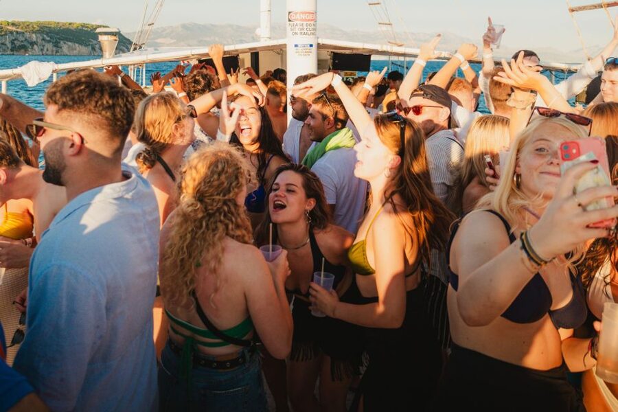 Split: Blue Lagoon Boat Party with Slide, Dj and After Party - Blue Lagoon: The Main Hour in the Water