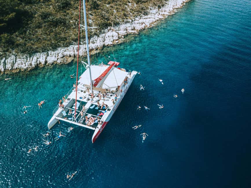 Split: Blue Lagoon & Trogir Boat Tour with Lunch and Drinks - Key points to know before booking