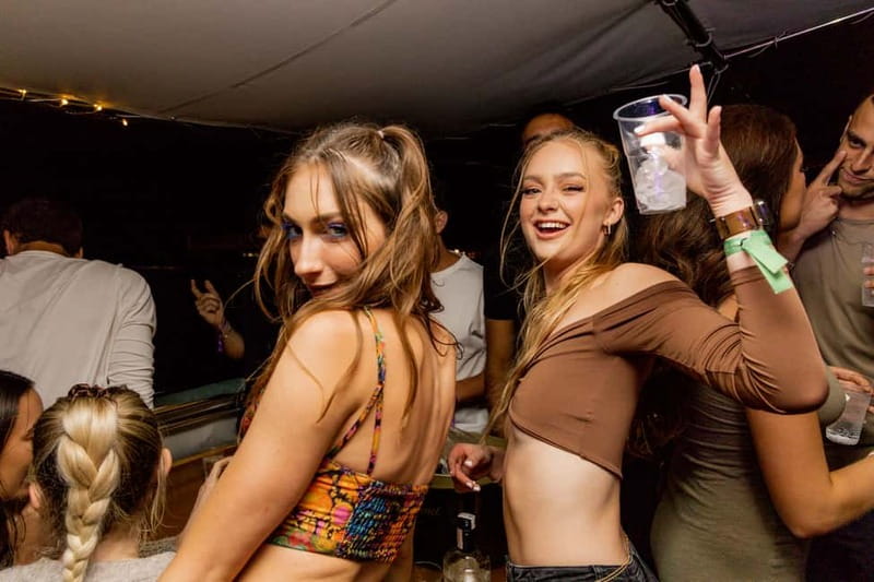 Split: Boat Crawl with Nightclub Access, Shots, & Boat Party - The night boat is the main attraction