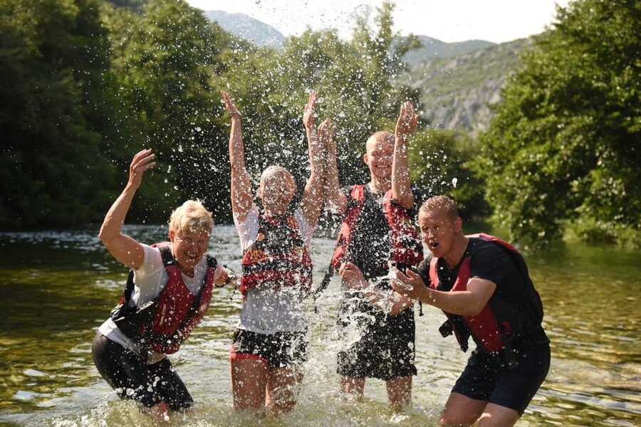 Split: Cetina River Rafting with Cliff Jumping Tour - Three hours on the Cetina