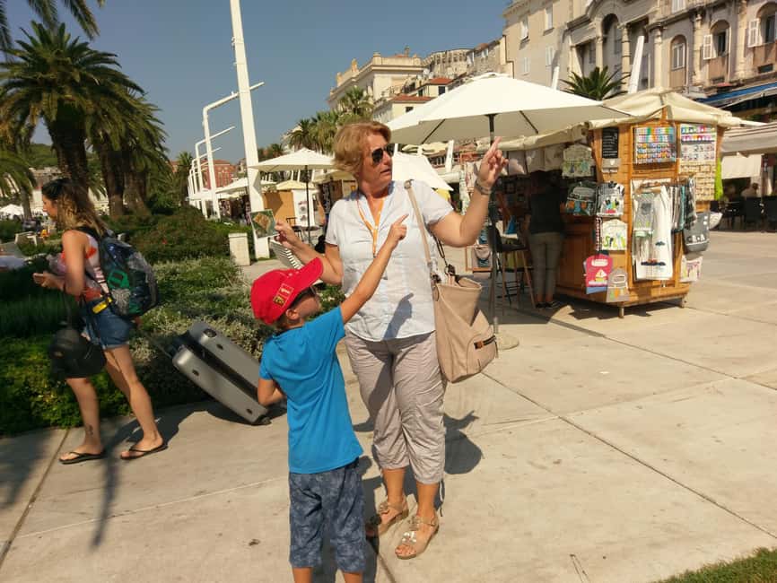 Split: city center private walking tour 2 h - Key points to know before booking