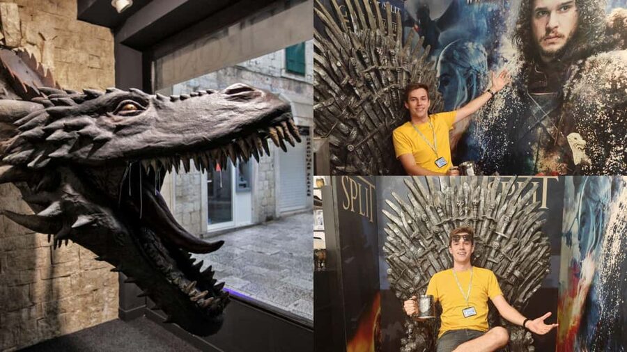 Split: City Walking Tour w/ Game of Thrones Locations - Meeting the Guide by the Golden Gate