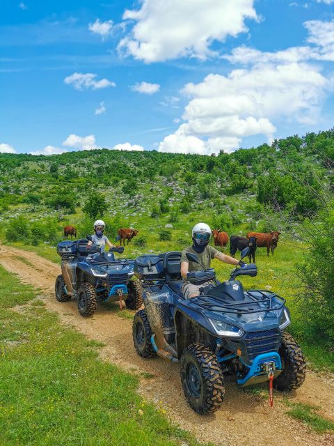 Split: Dalmatian Quad Tour with River Swimming & Picnic - Leaving Split for Dalmatia’s inland side
