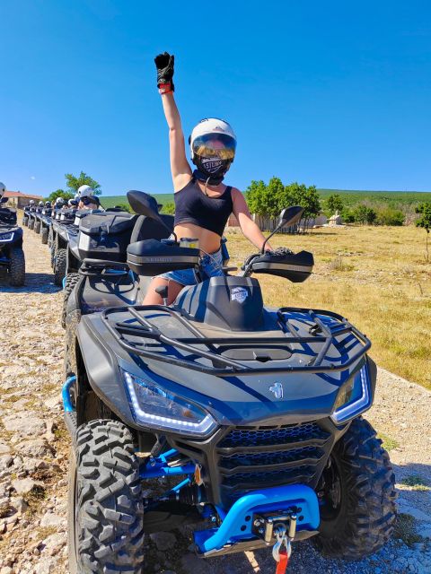 Split: Dalmatian Quad Tour with River Swimming & Picnic - Food after the ride