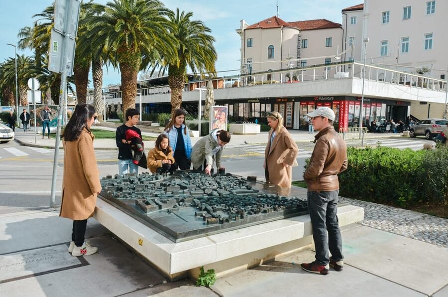 Split: Diocletian's Palace Private walking tour - The North Gate, Golden Gate, and Church of St. Martin