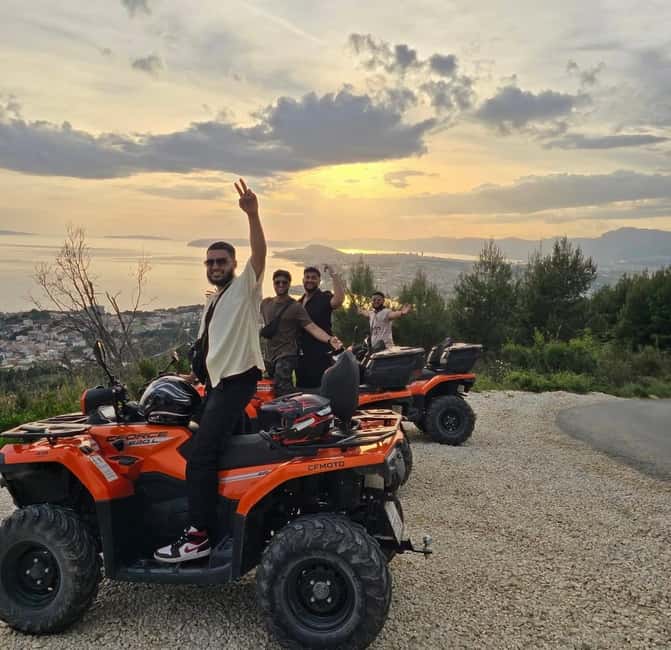 SPLIT: Guided ATV Tour Gornja Podstrana & Horses - Leaving Split for the stone villages above Podstrana
