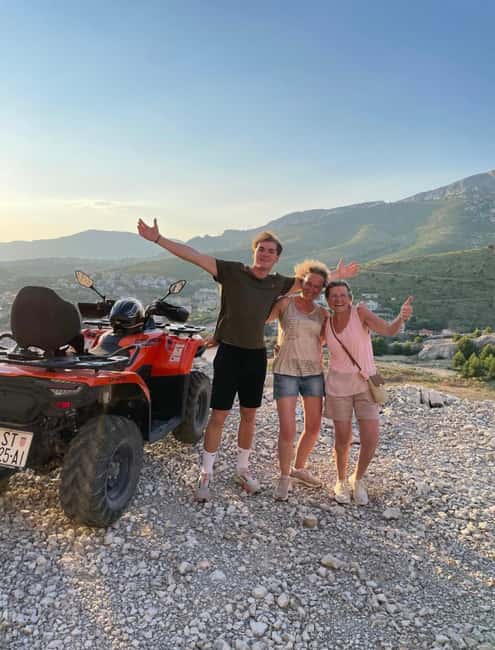 SPLIT: Guided ATV Tour Gornja Podstrana & Horses - The ancient quarry and Game of Thrones connection