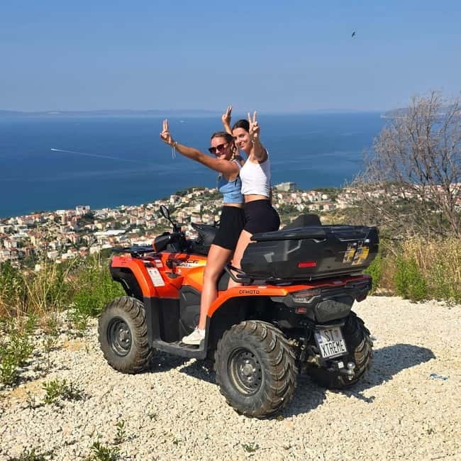 SPLIT: Guided ATV Tour Gornja Podstrana & Horses - Price, group size, and overall value