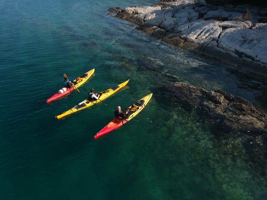 Split: Guided Sea Kayaking Tour with Snorkeling - Starting at Bene Beach beneath Marjan Hill