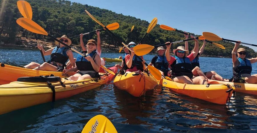 Split: Guided Sea Kayaking Tour with Snorkeling - Three hours along the Marjan coastline