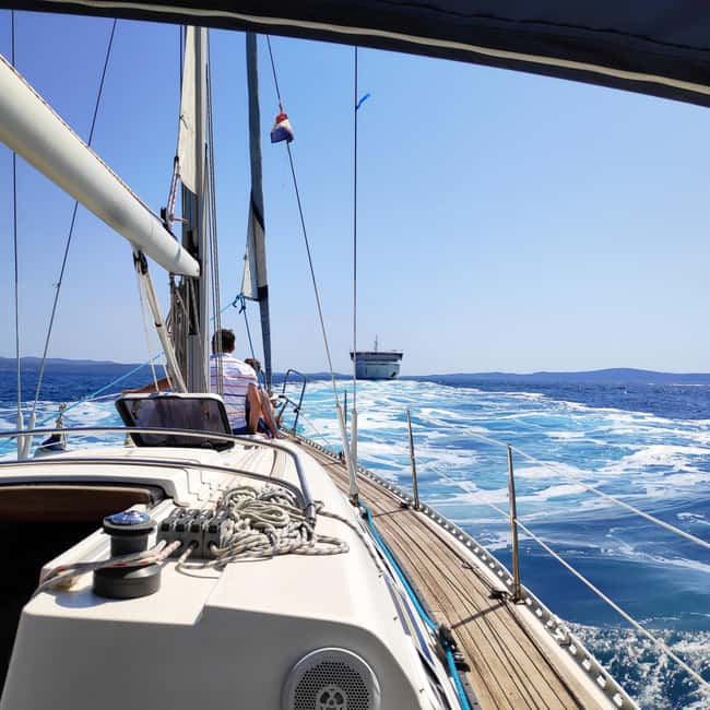 Split: Half Day Sailing Tour with Swim Stop, Snacks and Wine - Leaving Split for four hours on the Adriatic