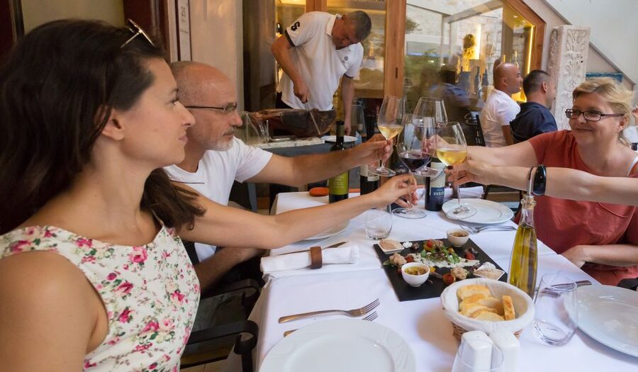 Split: Historical & Gastro Treasures Tour with Green Market - Diocletian’s Palace from Peristil to Pjaca