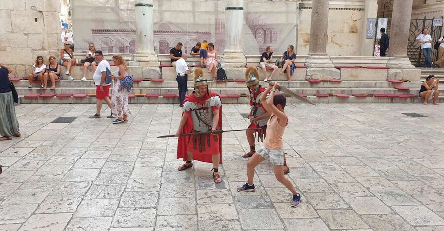 Split: History and Heritage Walking Tour - Roman architecture still used as part of city life