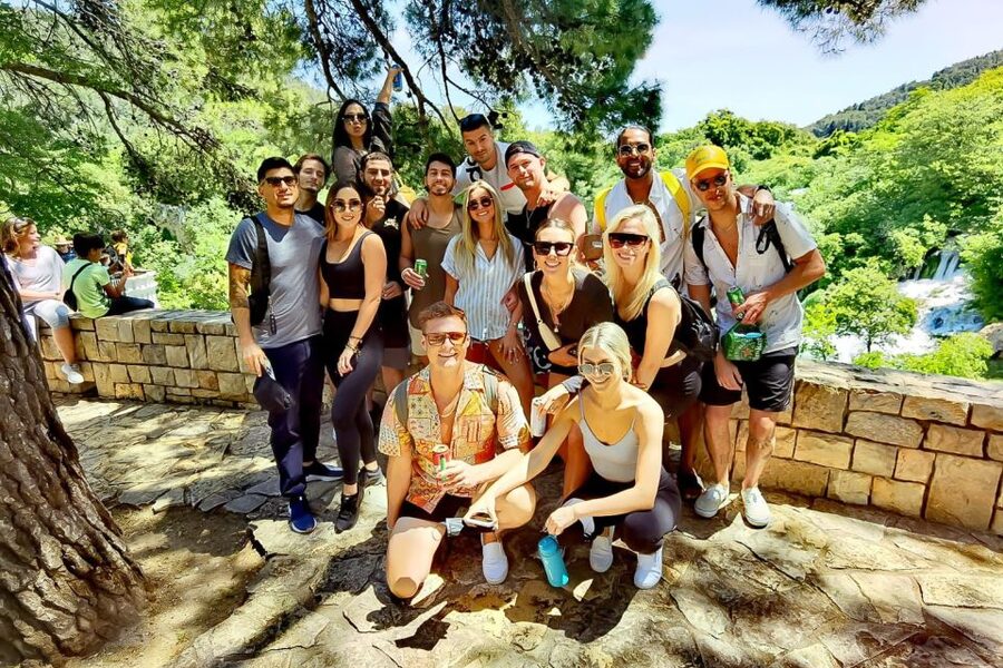 Split: Krka National Park Full-Day Tour with Wine Tasting - Walking the wooden paths at Skradinski Buk